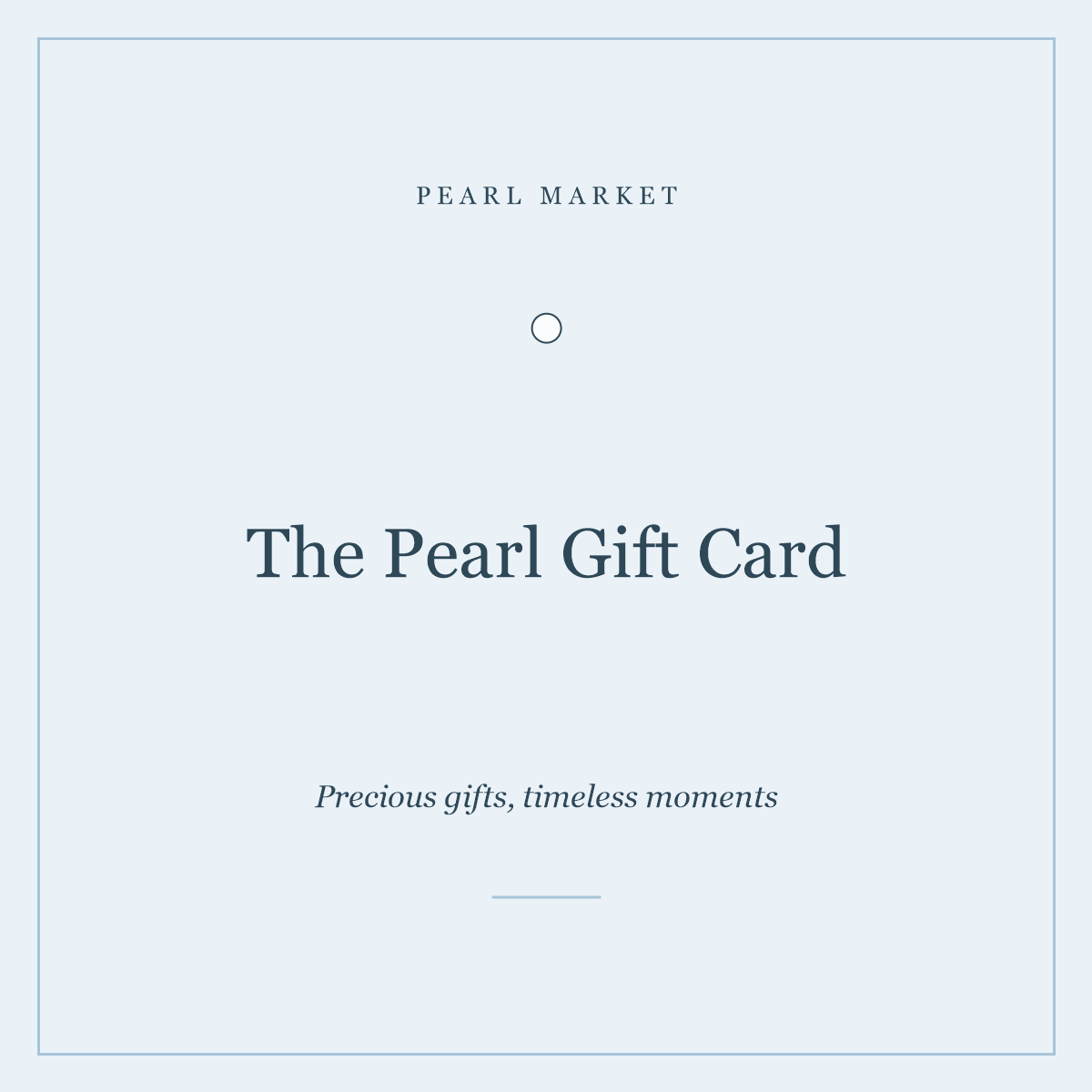 The Pearl Gift Card — digital gift card by Pearl Market, delivered by email