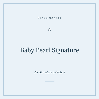 Baby Pearl Signature — gender-neutral newborn hamper with heirloom knit by Pearl Market