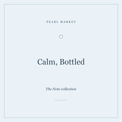Calm, Bottled — bath soak, sleep tea and candle self-care box by Pearl Market