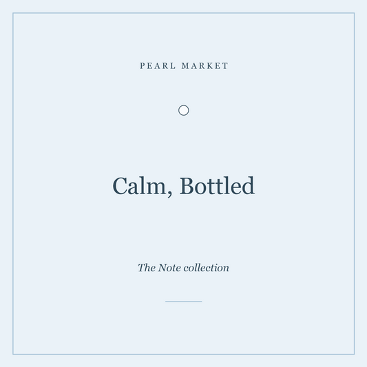 Calm, Bottled — bath soak, sleep tea and candle self-care box by Pearl Market