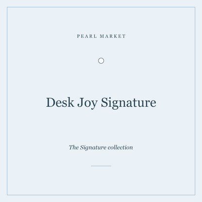 Desk Joy Signature — coffee, stationery and snacks office gift hamper by Pearl Market