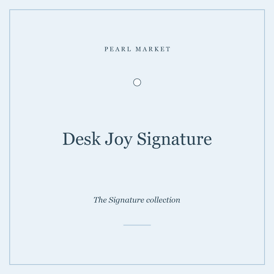 Desk Joy Signature — coffee, stationery and snacks office gift hamper by Pearl Market