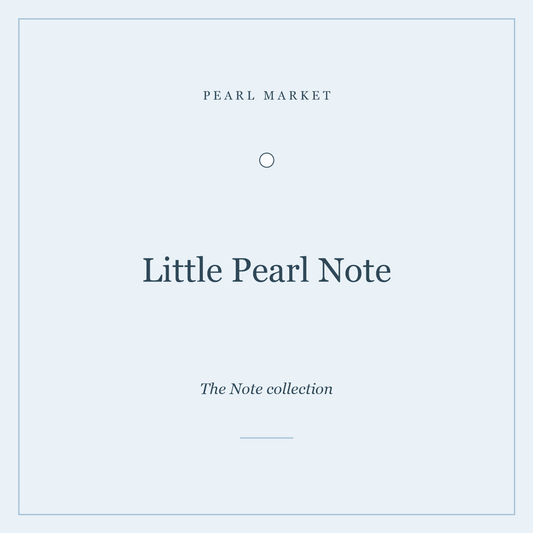 Little Pearl Note — muslin wrap, milestone cards and rattle newborn gift by Pearl Market