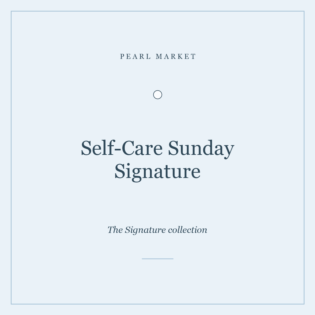 Self-Care Sunday Signature — candle, bath ritual and journal hamper by Pearl Market