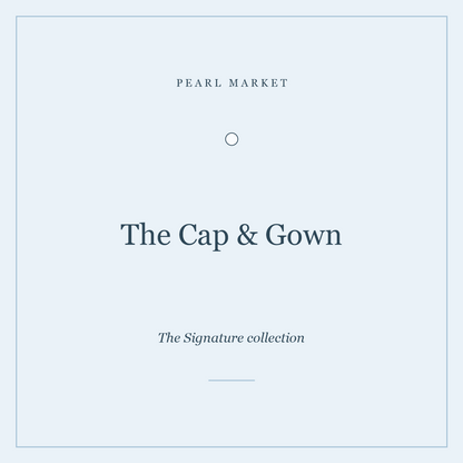 The Cap & Gown — graduation hamper with non-alcoholic cuvée, journal and brass pen by Pearl Market