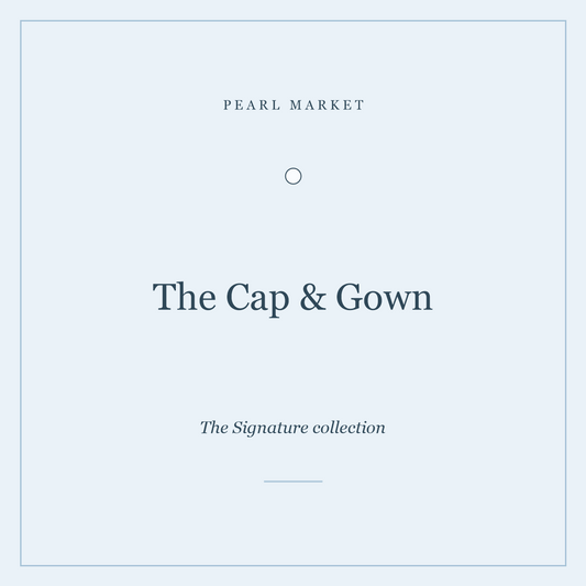 The Cap & Gown — graduation hamper with non-alcoholic cuvée, journal and brass pen by Pearl Market