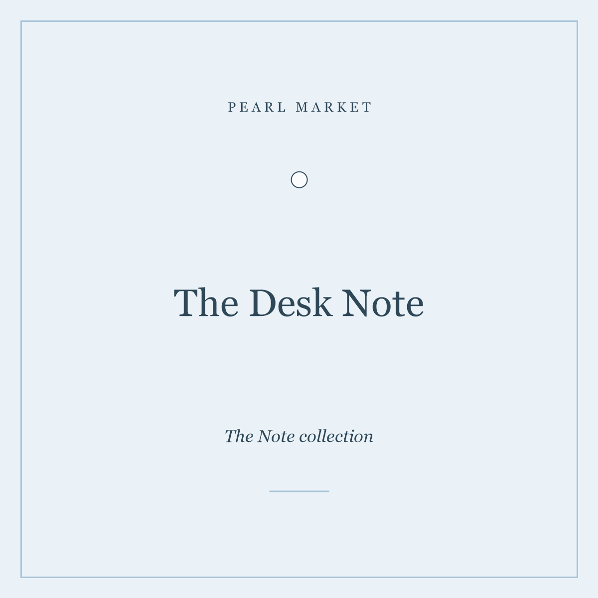 The Desk Note — notebook, tea and chocolate coffee beans desk gift by Pearl Market