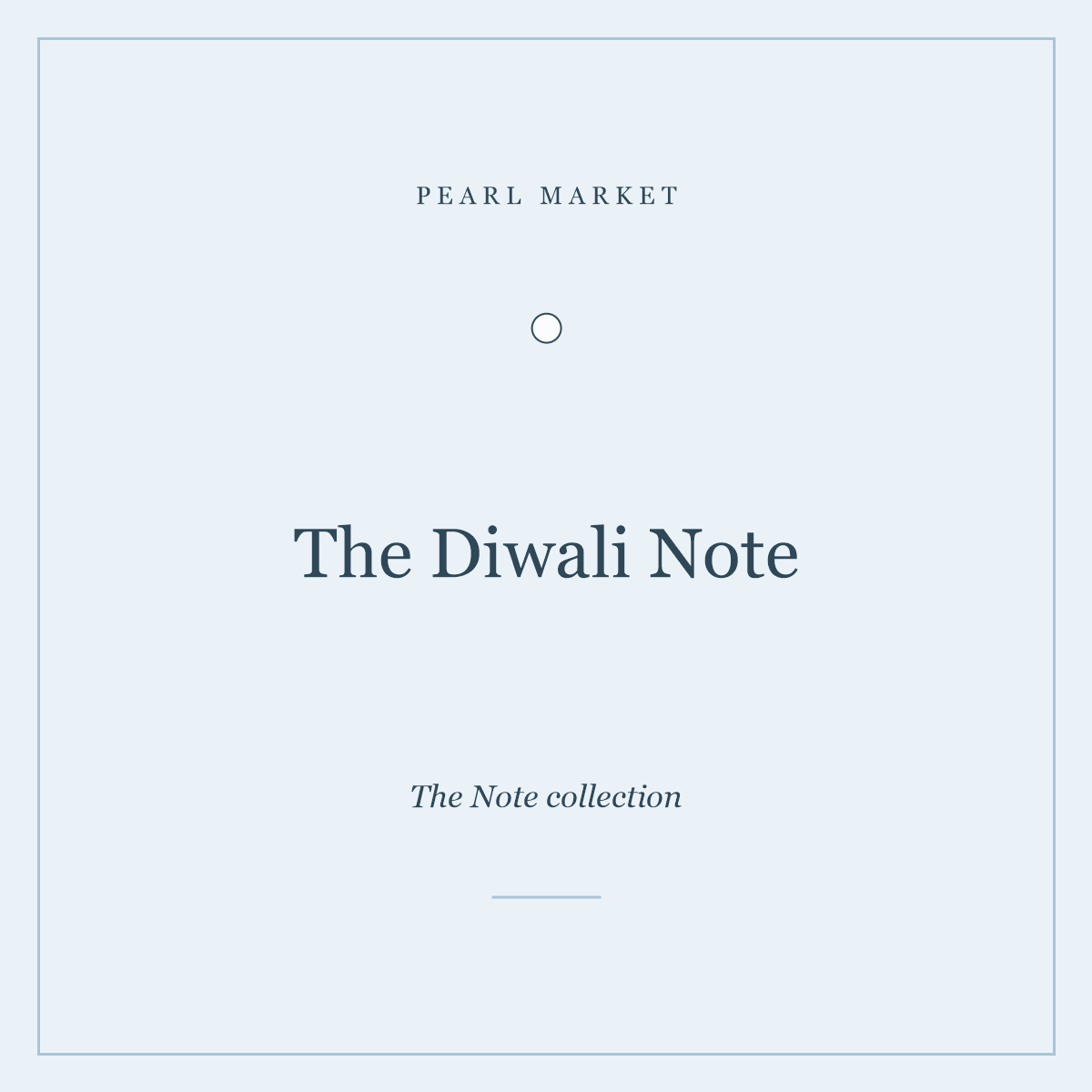 The Diwali Note — mithai and tealights Diwali gift box by Pearl Market