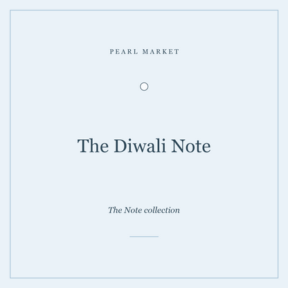 The Diwali Note — mithai and tealights Diwali gift box by Pearl Market